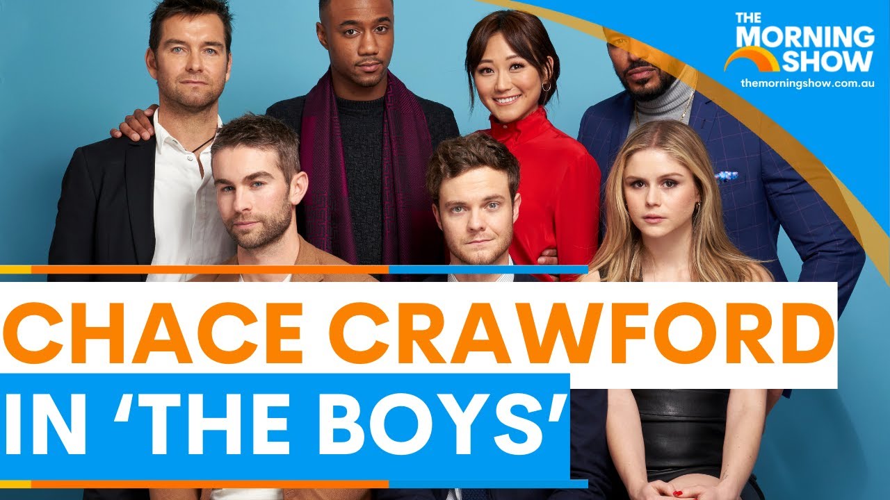 Chace Crawford and cast of 'The Boys'
