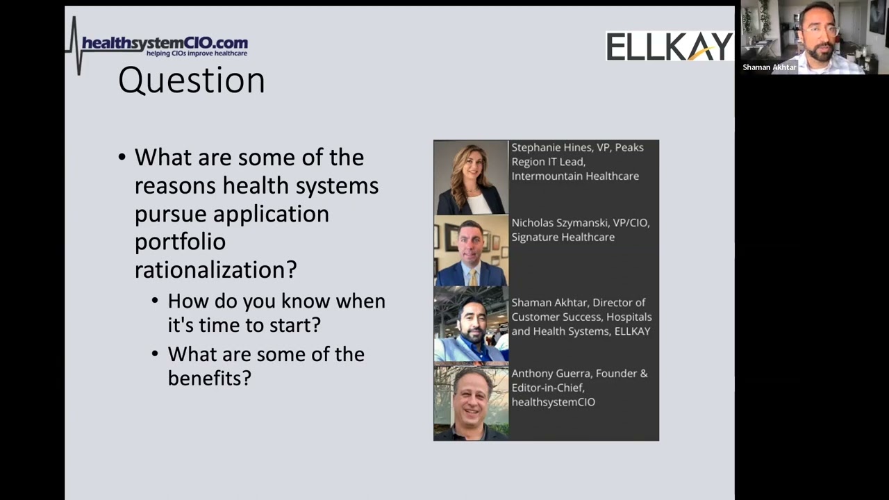 Successfully Leading Application Portfolio Rationalization Initiatives