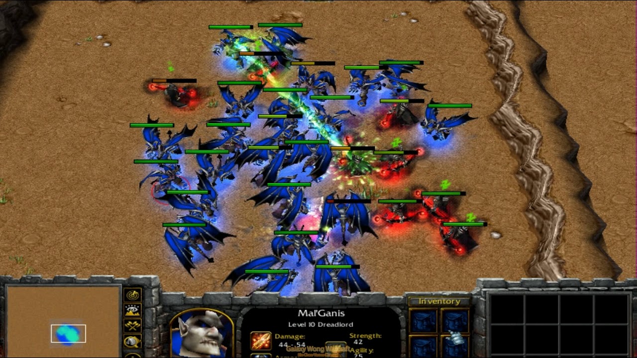 25 Mal'Ganis vs 25 Sylvanas (With Skills) 1080p
