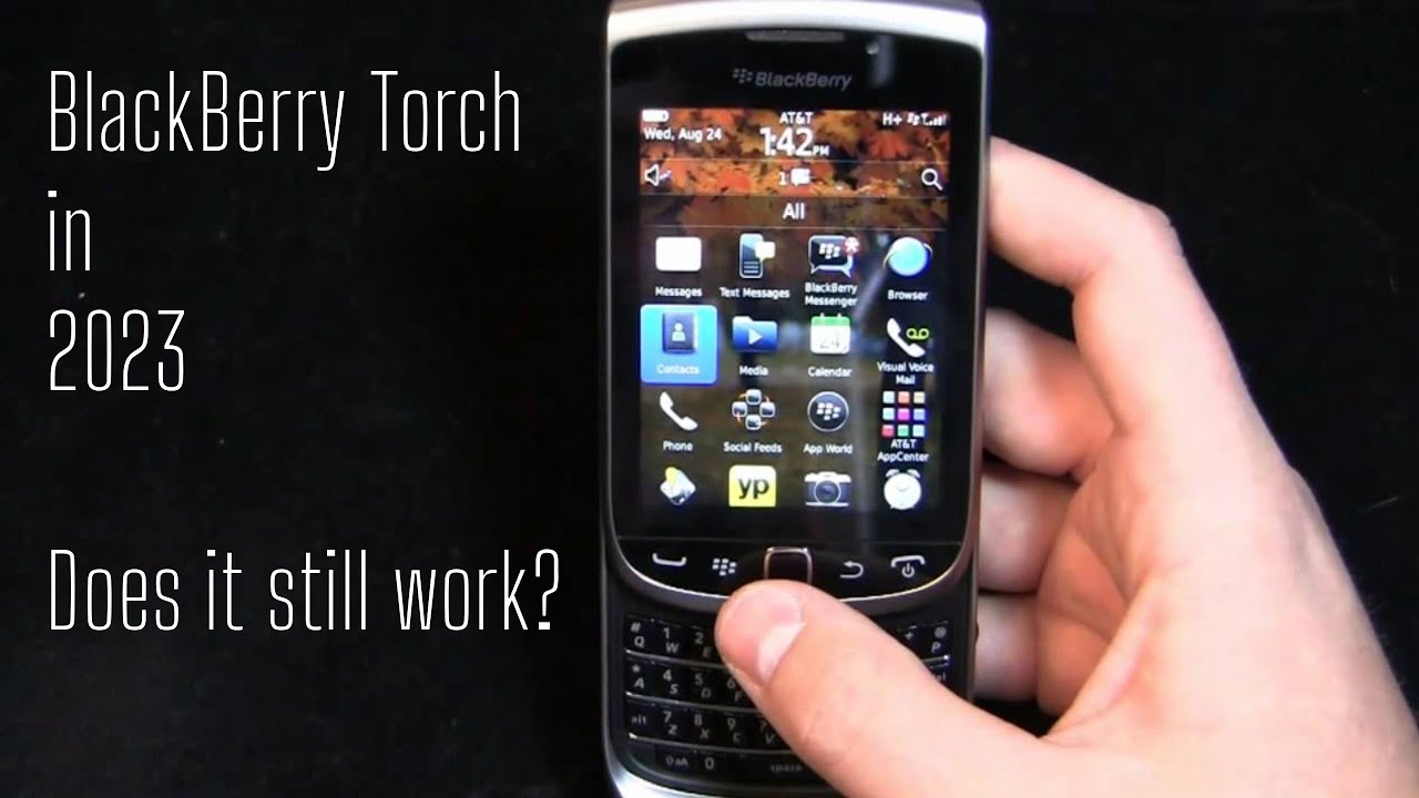 BlackBerry Torch in 2023 does it work?