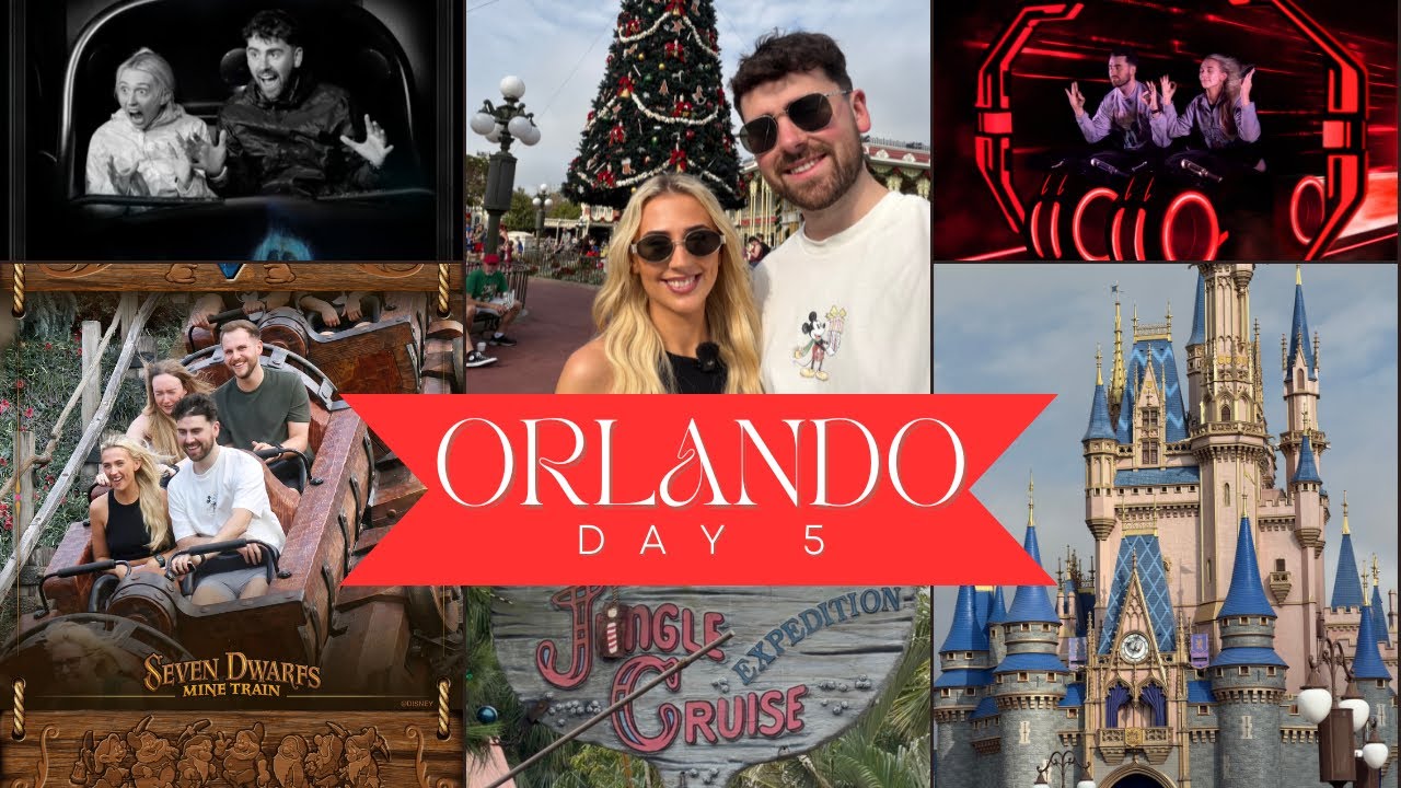 Magic Kingdom, Jingle Cruise & Tron Lightcylce Run | Orlando day 5 