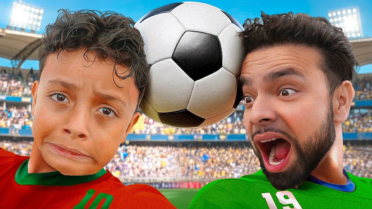 RETOS DE FUTBOL CON TODA LA FAMILIA ⚽