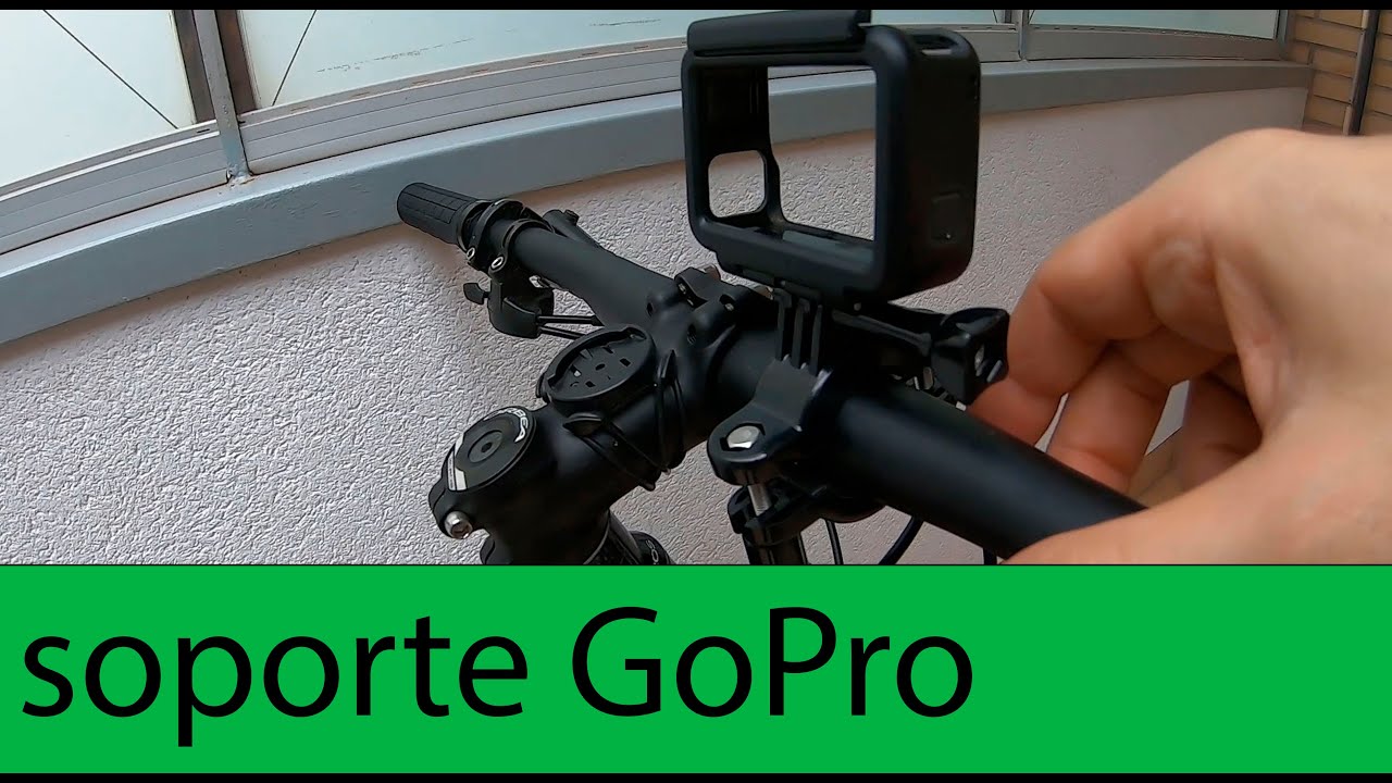 Nuevo soporte de manillar GoPro