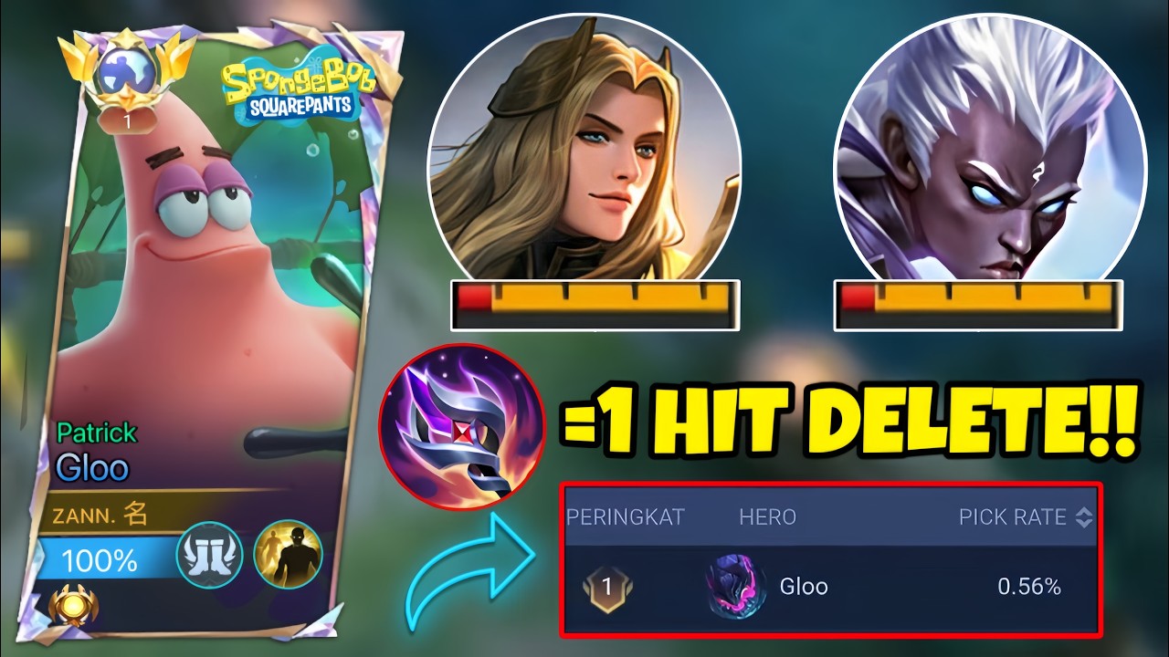 99% AUTO BAN GLOO?! THIS TRUE DAMAGE BUILD DESTROYS EXP & GOLD LANE – MLBB