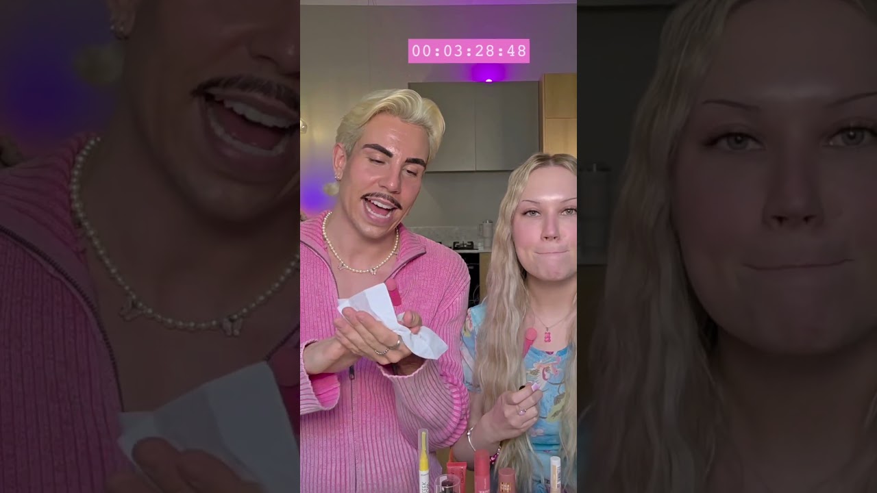 5 minuutin meikkihaaste Pinja Potasevin kanssa 🕔🆘️🏃🏼&zwj;♂️💨🩷 #meikkivideo #5minutemakeupchallenge