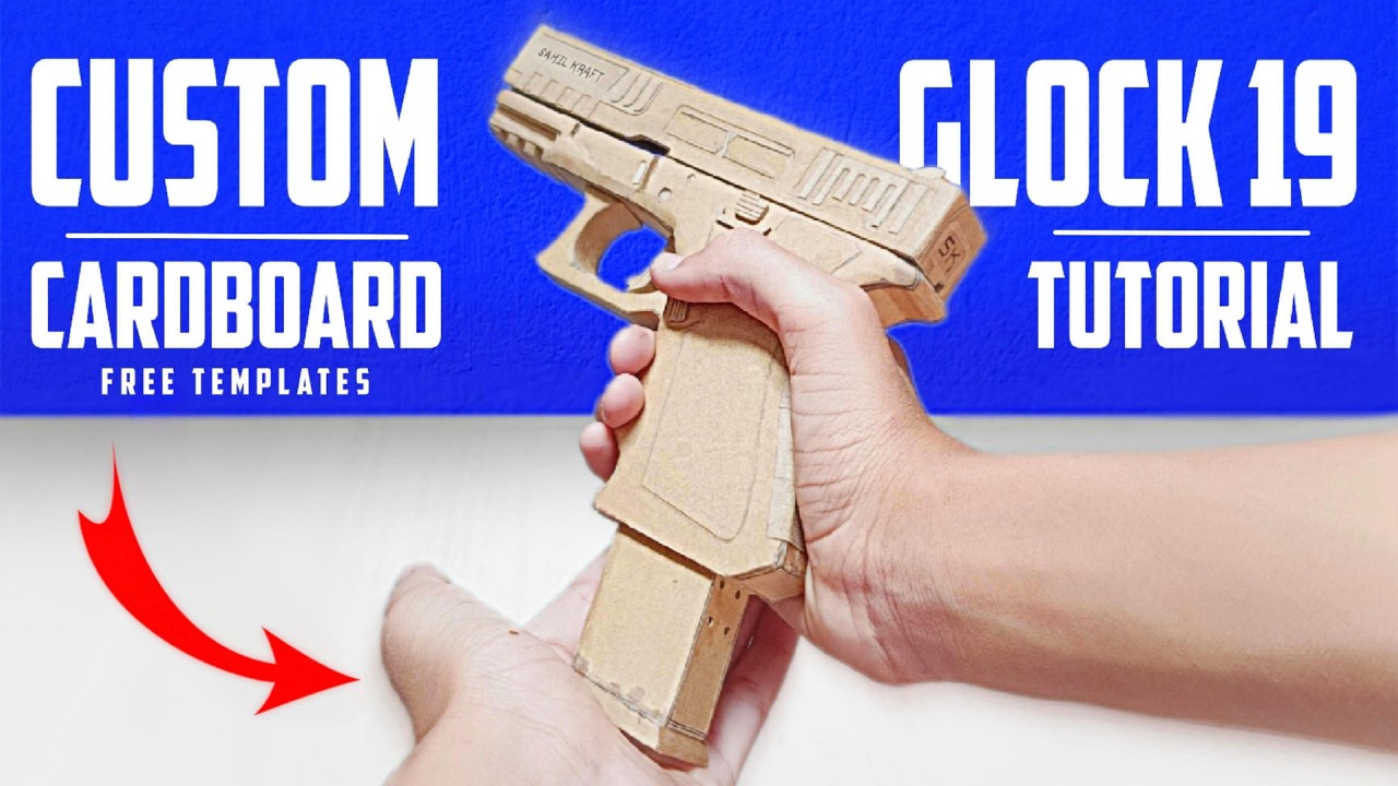 Beautiful Design | How To Make Cardboard Glock 19