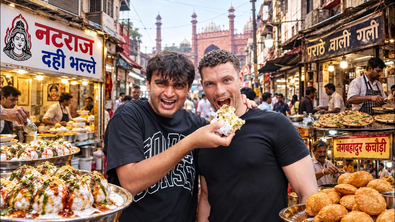 Aayush Sapra Takes Gora To Delhi&rsquo;s BEST Street Food