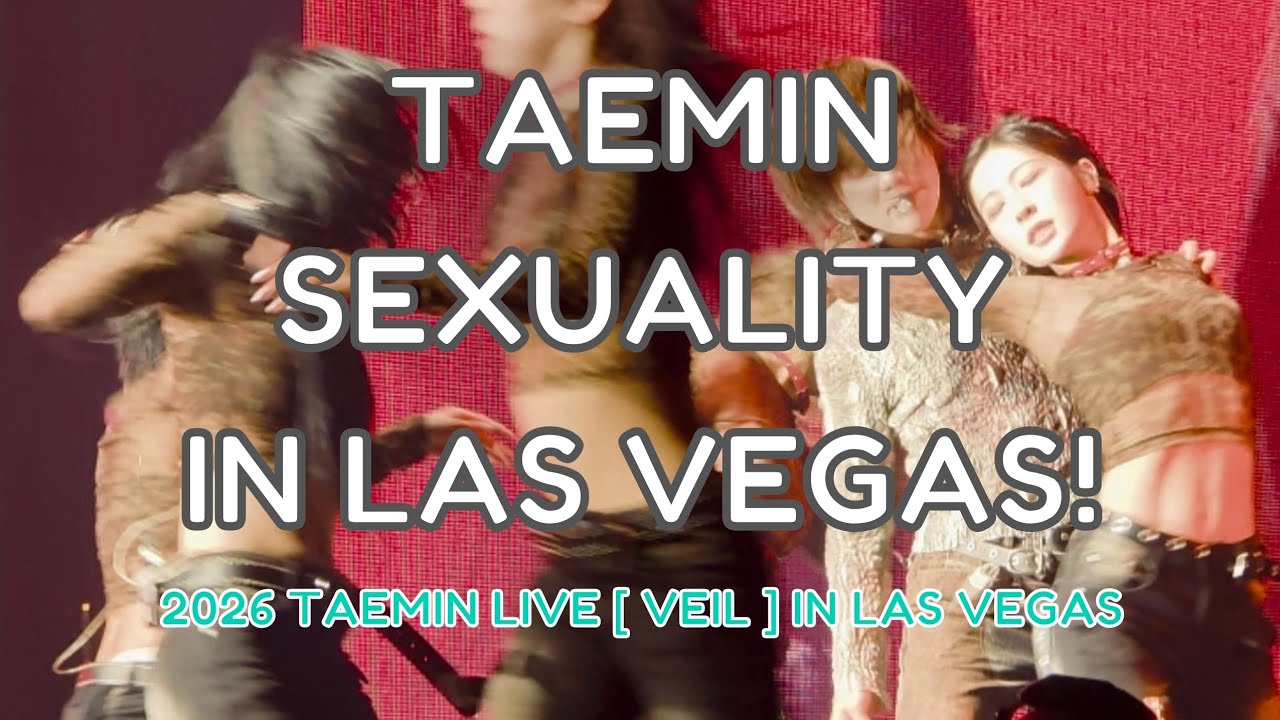 4K - TAEMIN (태민/テミン) - SEXUALITY - 2026 TAEMIN LIVE VEIL IN LAS VEGAS - 직캠 FANCAM - 1/16/26