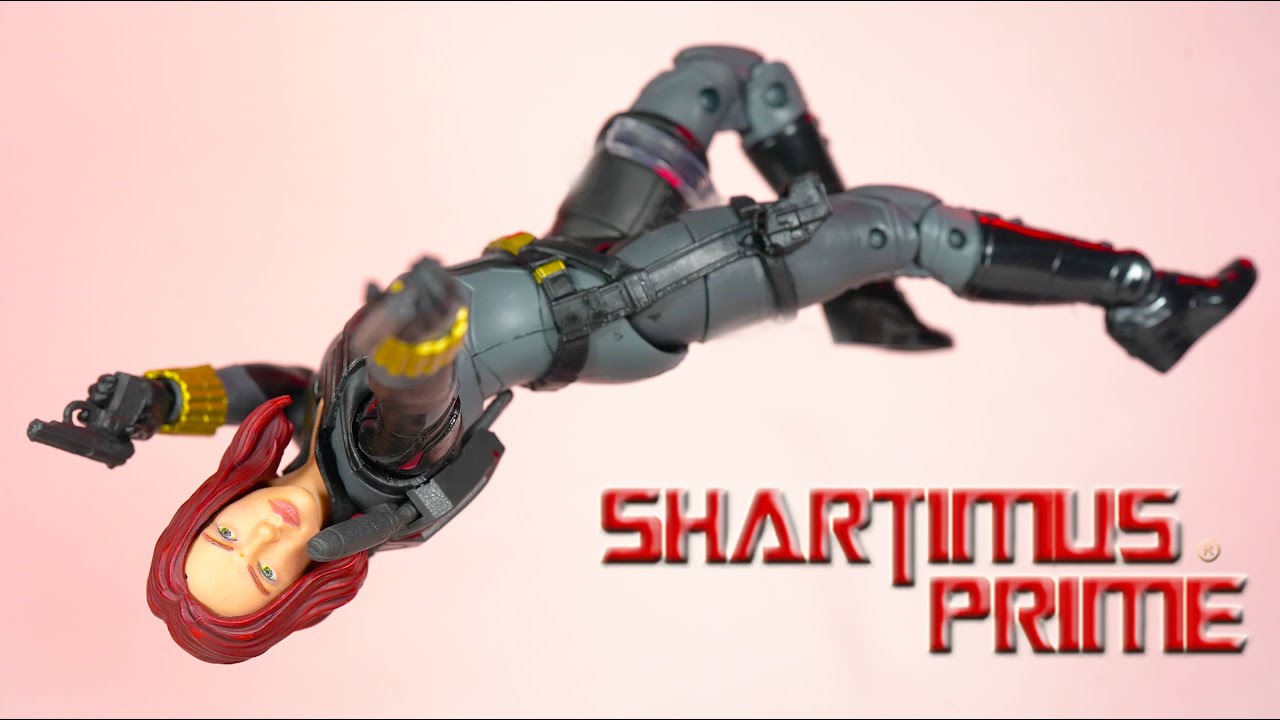 Marvel Legends Black Widow Movie Crimson Dynamo BAF Wave Hasbro Action Figure Review