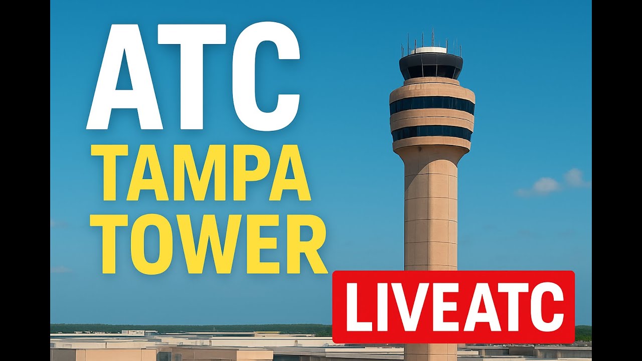 KTPA Tampa Tower - Live ATC