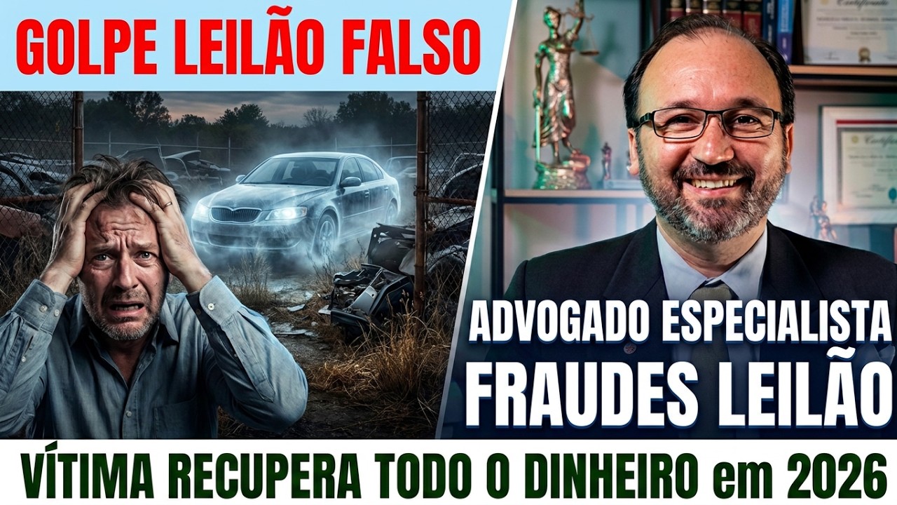 Saiba como funciona Recuperar Dinheiro Golpe Leilão 2026 É possível Recuperar o Dinheiro Seguindo
