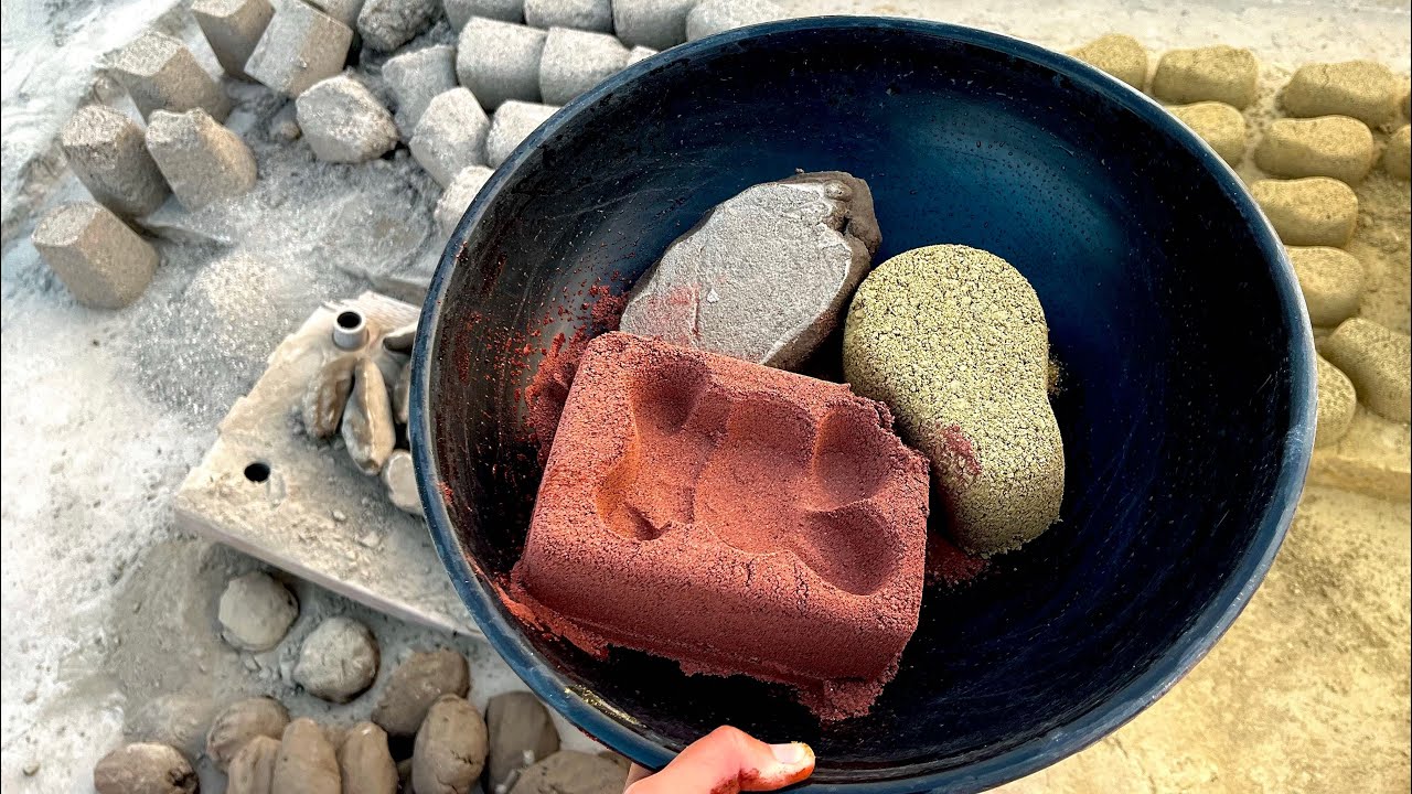 New crumbling Vlog || Lots of Textures crumbled in Plastic Pot || ASMR || satisfying and relaxing 