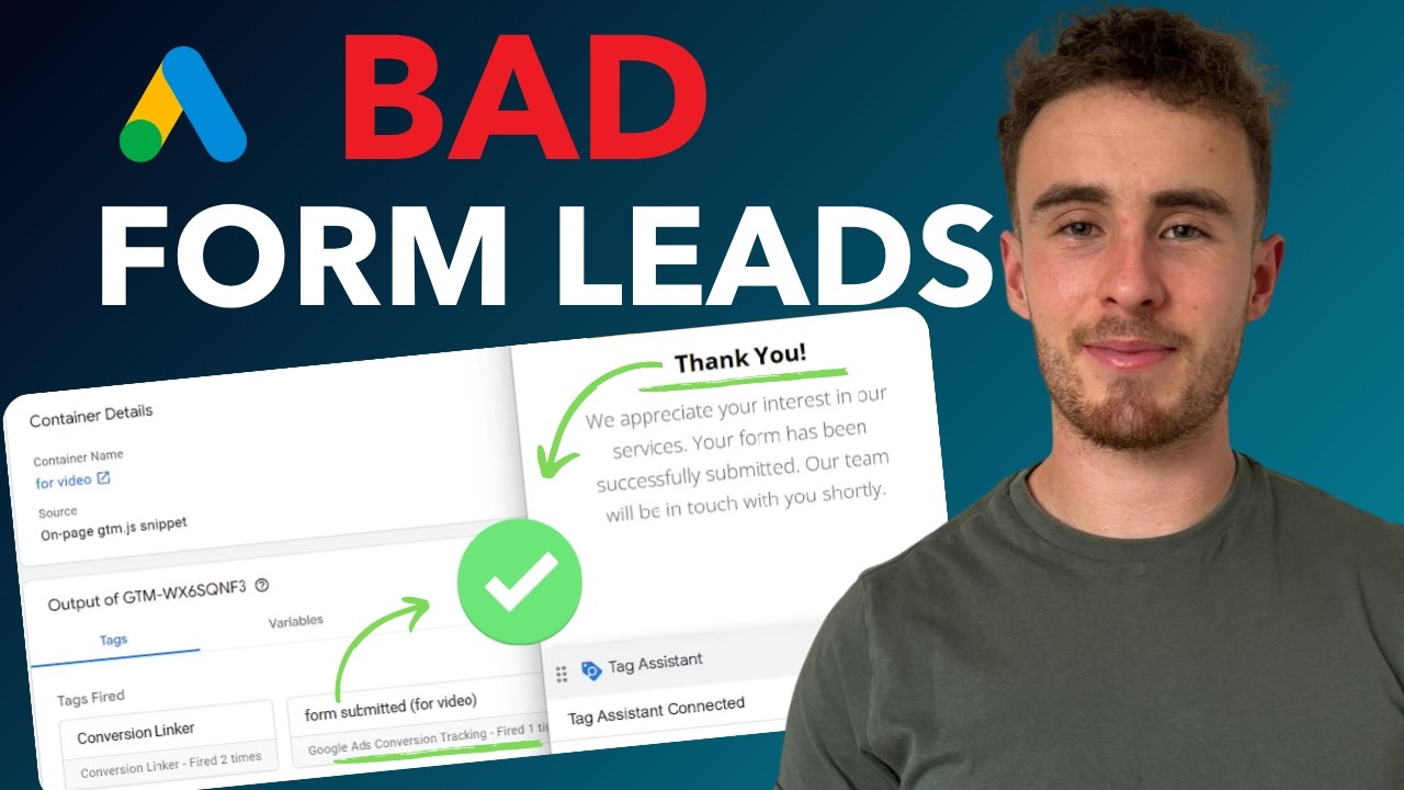 How to Track Google Ads Form Submissions in Google Tag Manager (Step-by-Step 2025)