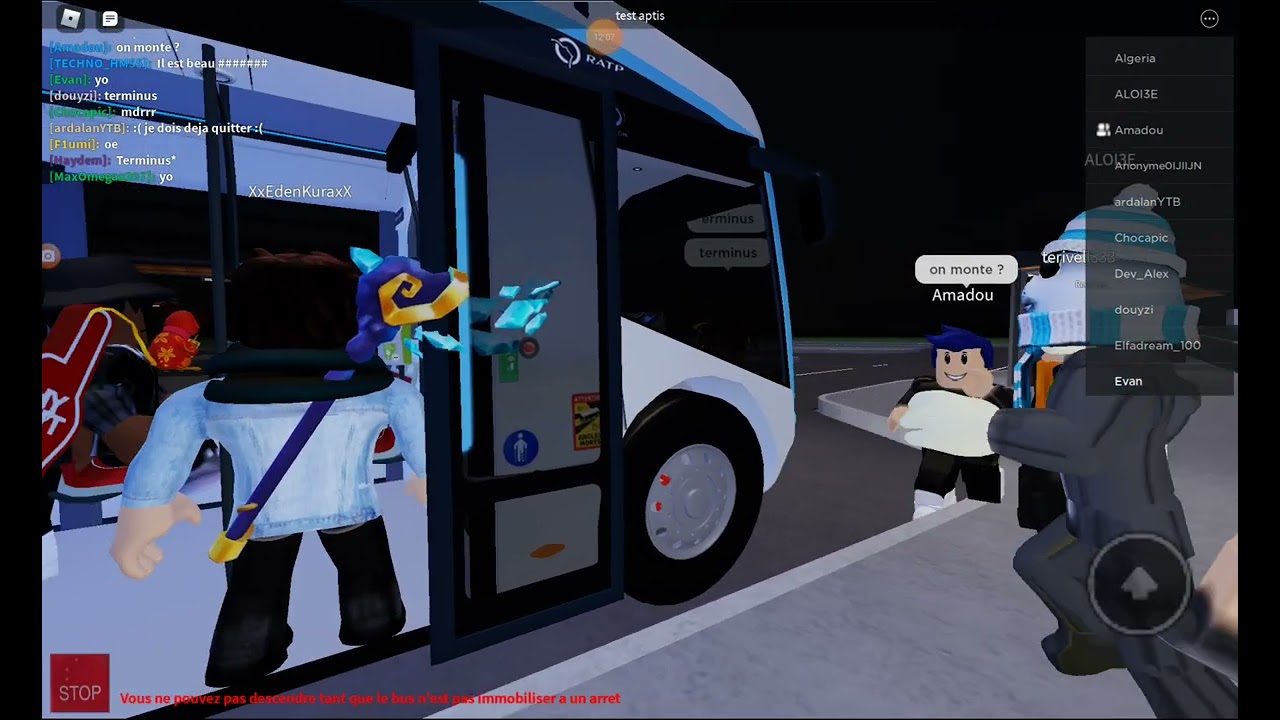 Roblox | Jeu de bus sans nom | Alstom Aptis N°3752