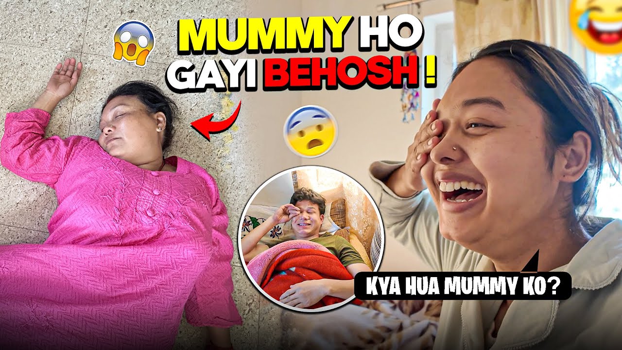 PRANK On Bhai Mummy Ho Gayi Behosh😨 | Alisha Thapa