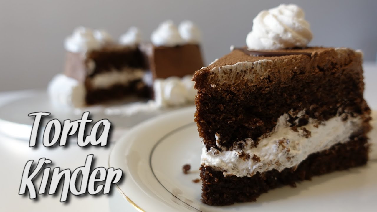 TORTA KINDER SENZA UOVA SENZA LATTE