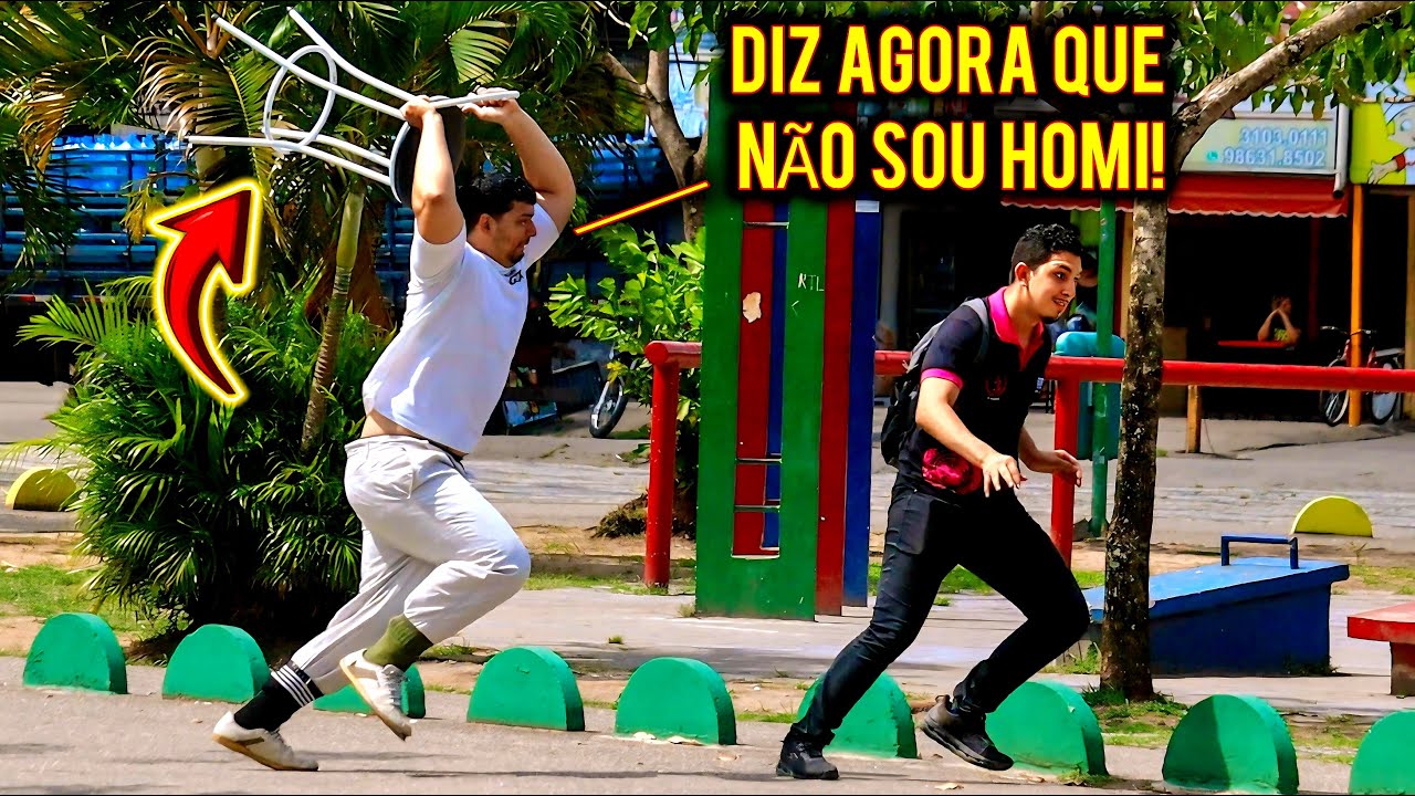 D0lD0 DAND0 C4DEIRAD4 NAS PESS0AS *pegadinha*