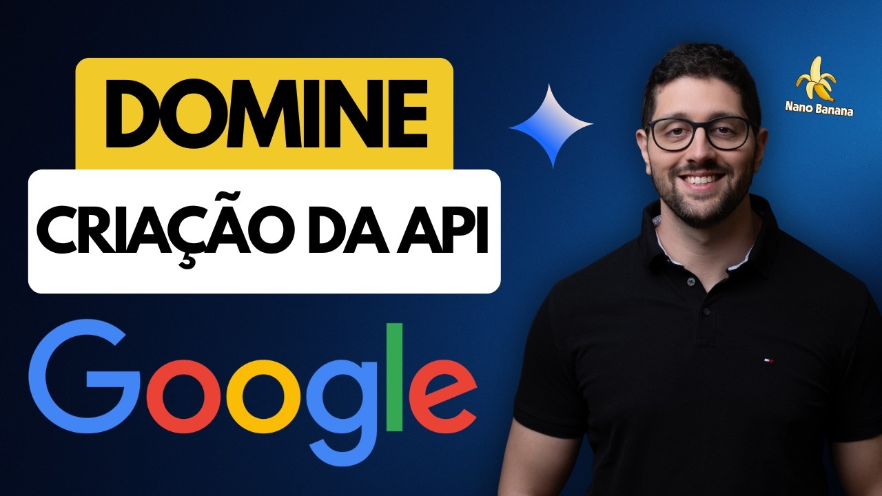 Como Criar API Key Google | Como Usar API Google Gemini e NanoBanana (AI Studio)