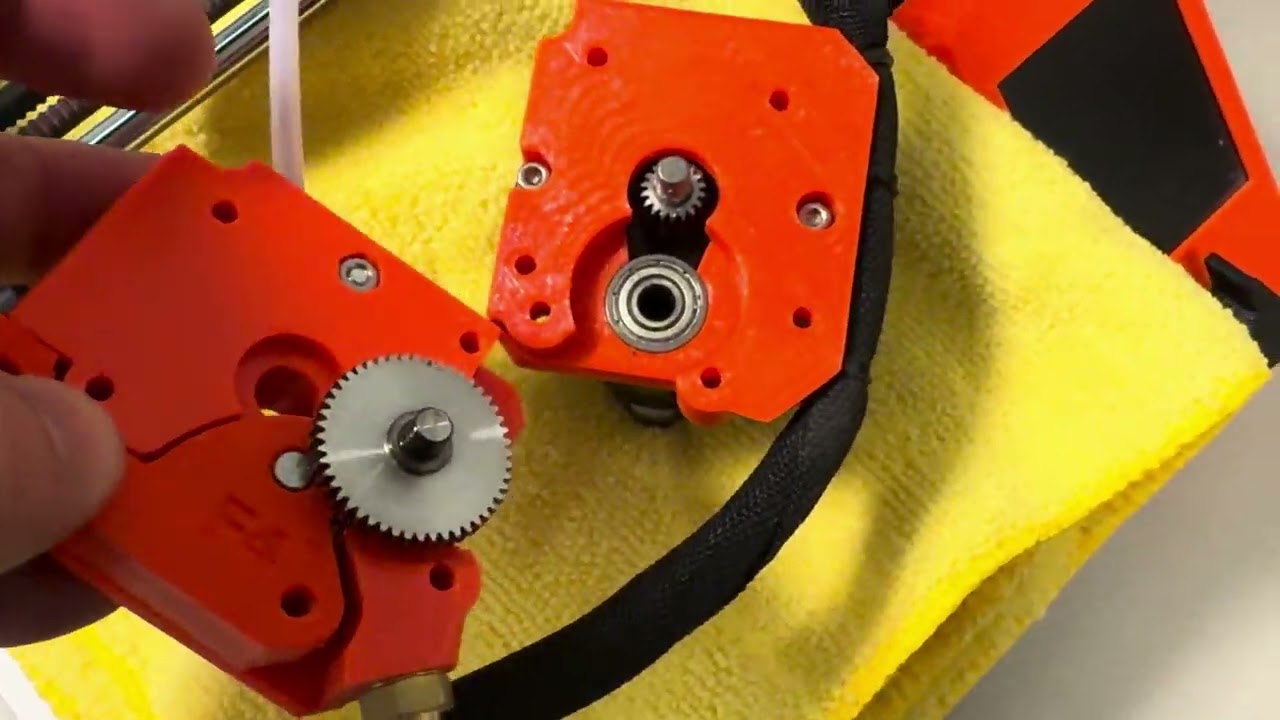 Prusa Mini: How to free stuck filament