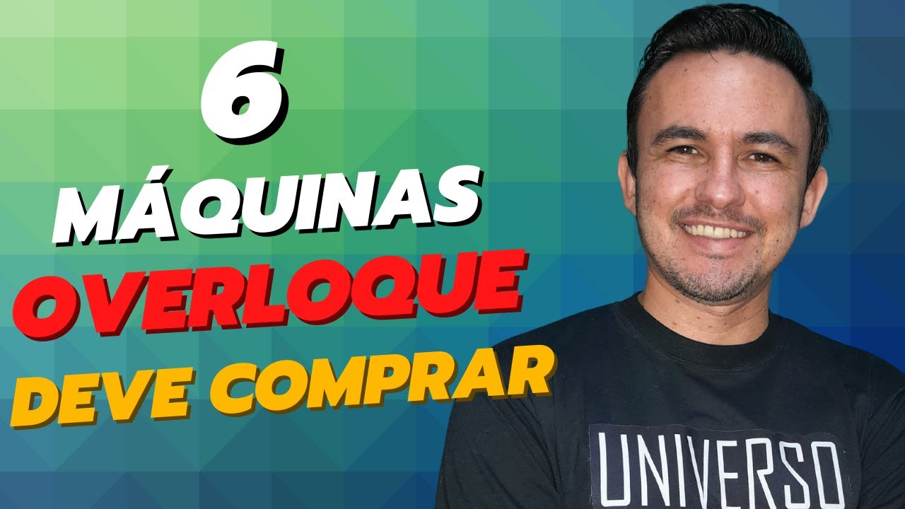 6 Máquinas de Costura Overloque que Valem a Pena Comprar em 2023