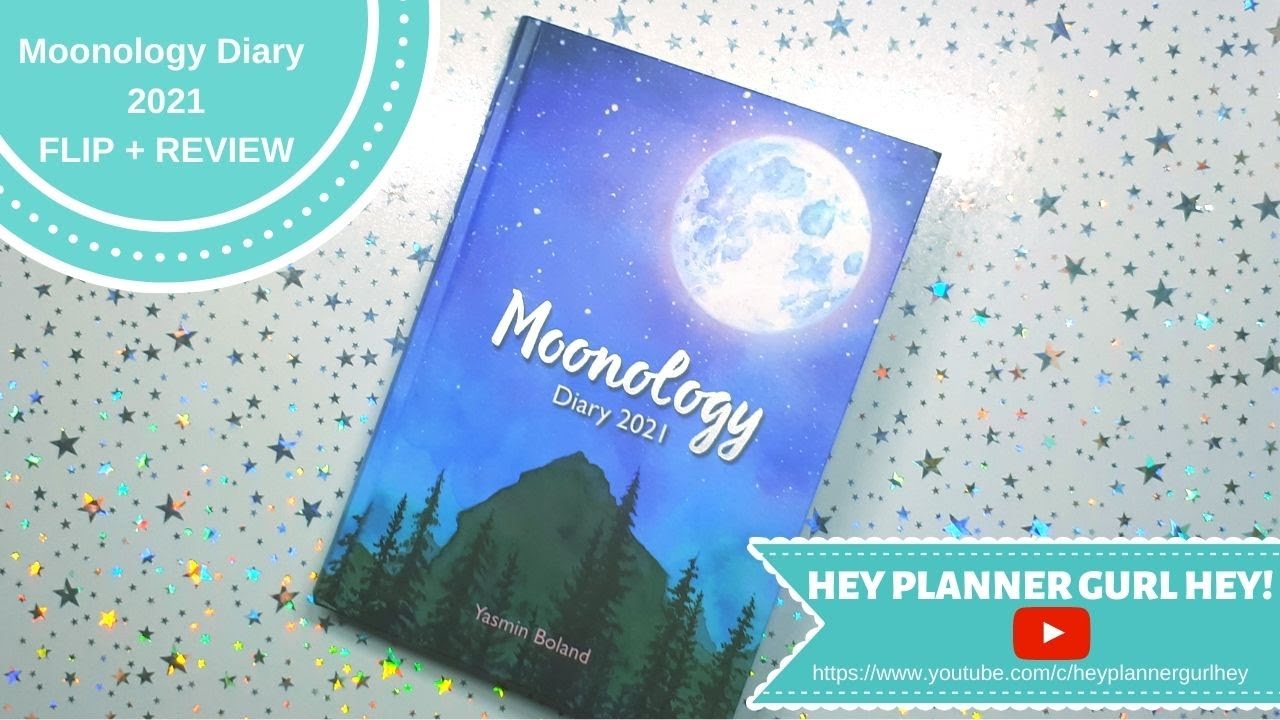 Moonology Diary 2021 - FLIP + REVIEW of the planner/diary