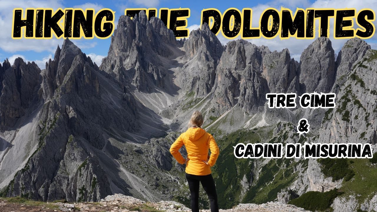 HikingTre Cime di Lavaredo and Cadini di Misurina (italy vlog 14)