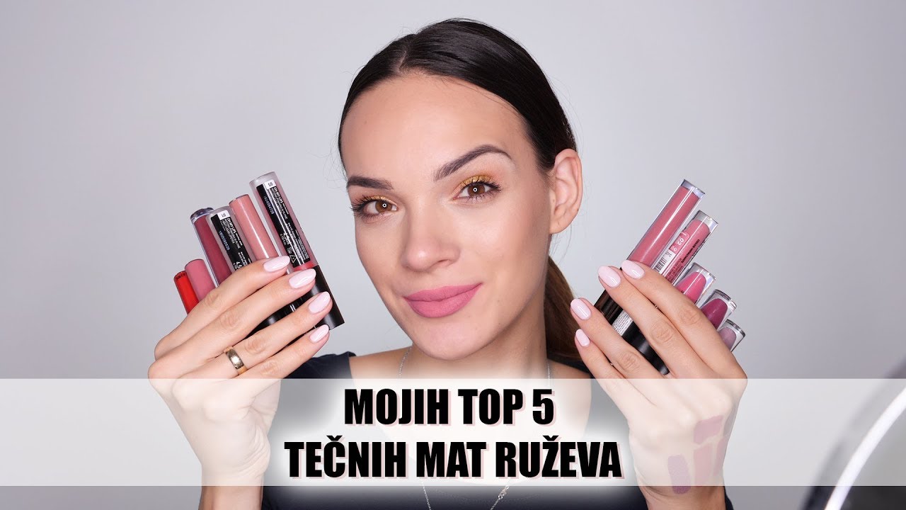 Trenutno omiljeni tečni mat karmini | TOP 5