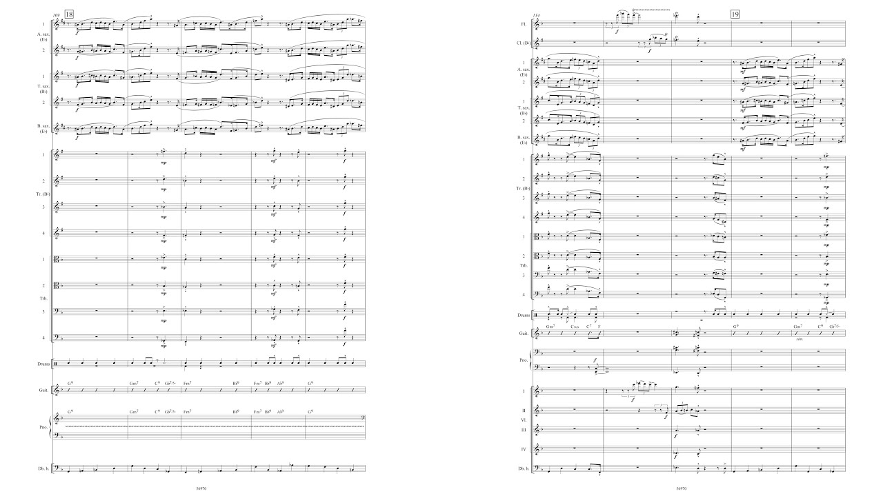 Nikolai Kapustin - Big Band Sounds, Op. 10 (1966) [Score-Video]