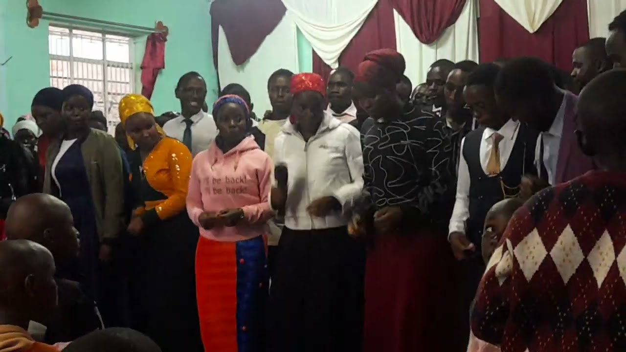 Nakuru Zone youths presentation. (Day 1 Feast of Unleavened Bread)