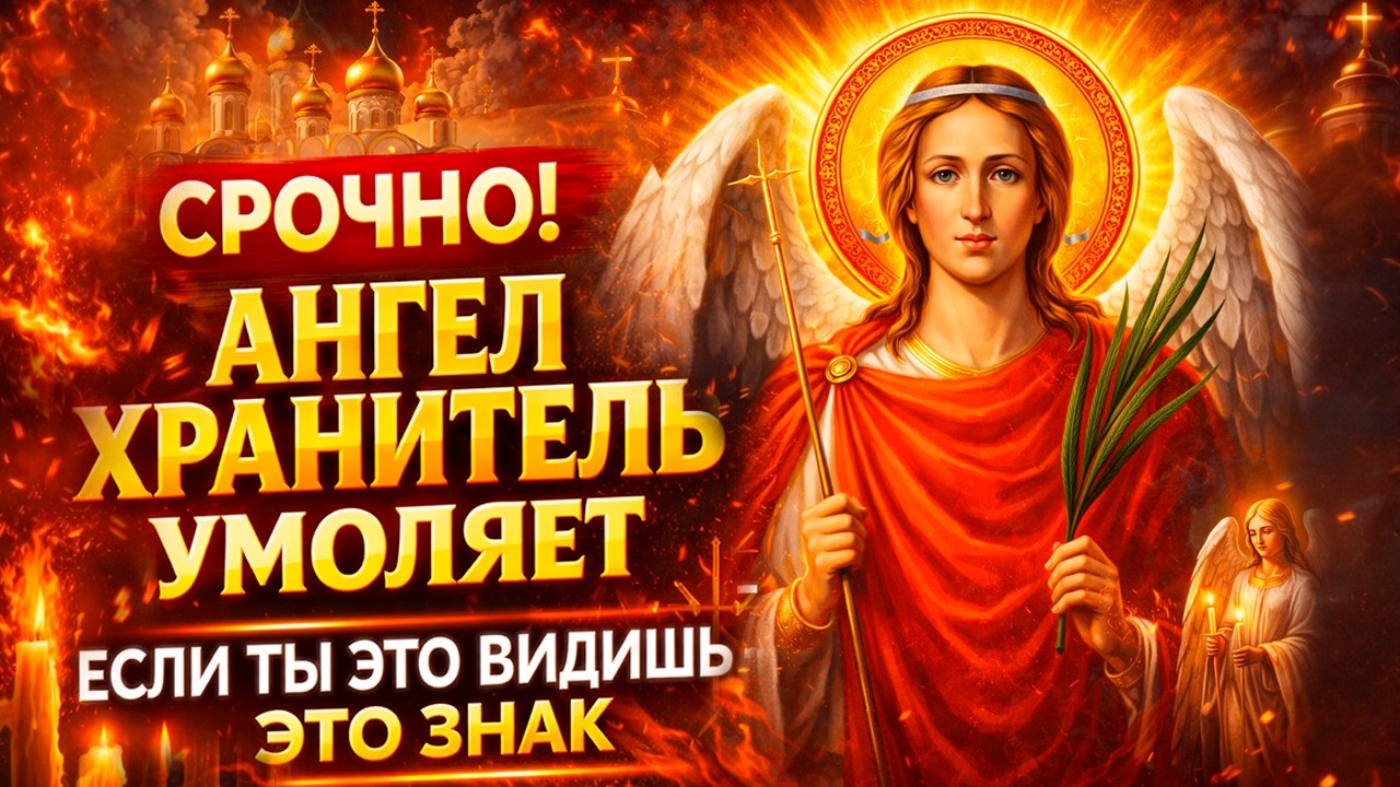 19 марта ТВОЙ АНГЕЛ ХРАНИТЕЛЬ ПОСЫЛАЕТ ТЕБЕ ЭТУ МОЛИТВУ ЧТОБ СПАСТИ