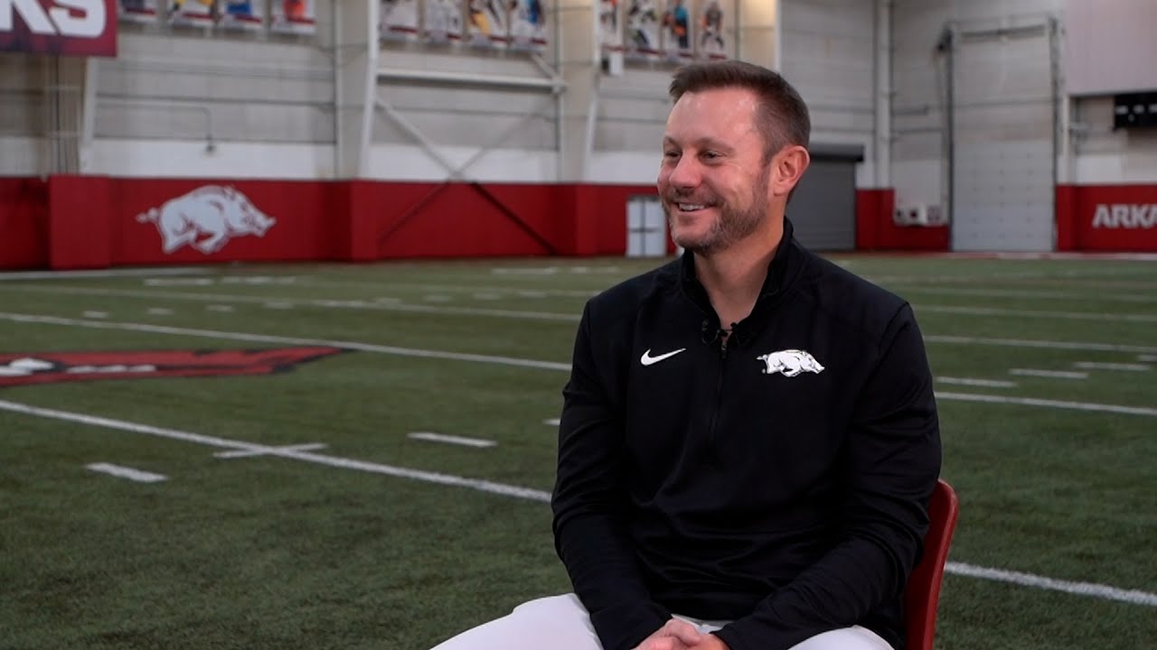 EXCLUSIVE: One-on-one with Arkansas head football coach Ryan Silverfield