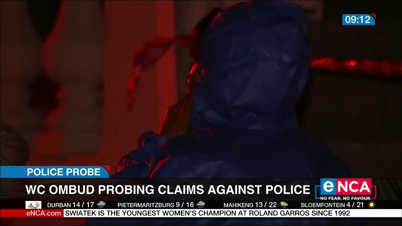 Western Cape Ombudsman probing claims against police