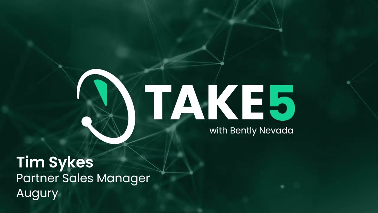 Bently Nevada Take 5 Machine Health Episode 13: AI-based monitoring