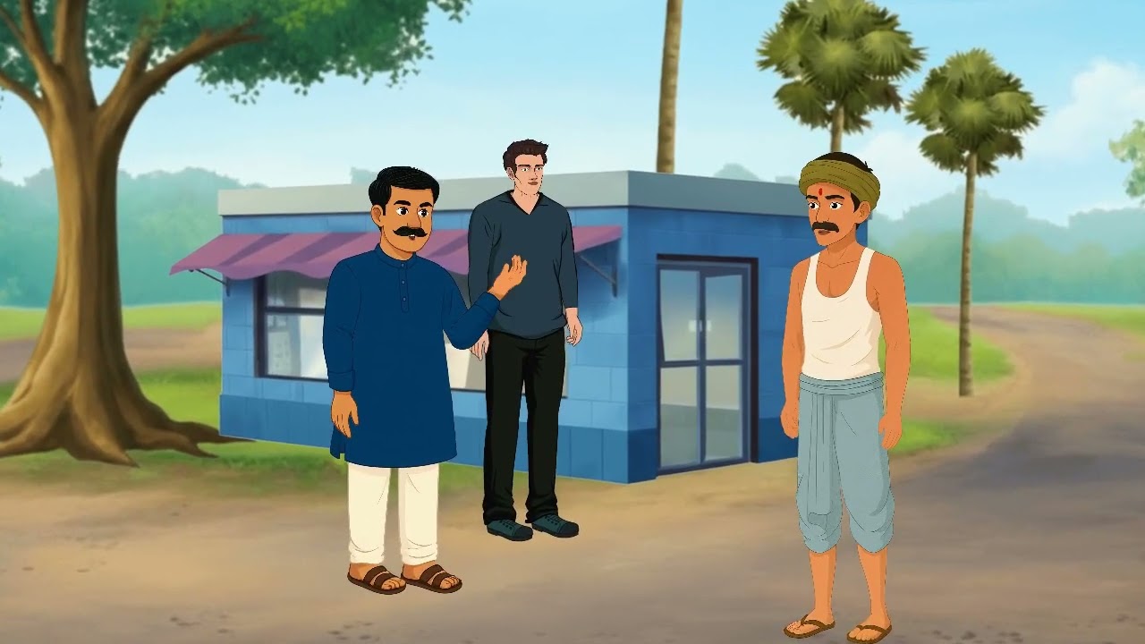 कड़ाके की ठंड और गरीब गांव वाले l Cartoon Moral Story l Hindi cartoon kahaniya l 