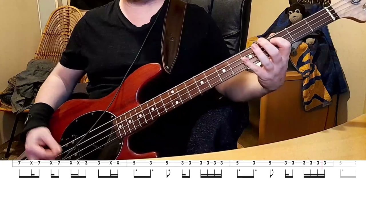 Metallica - Astronomy (Bass Cover w/ Bass Tabs)