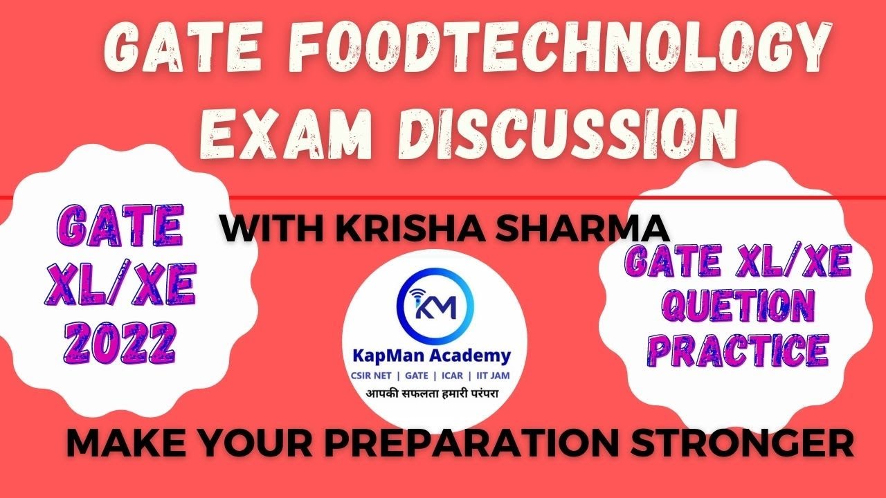 Exam discussion  | Live class exam discussion | GATE- life sciences food technology preparation