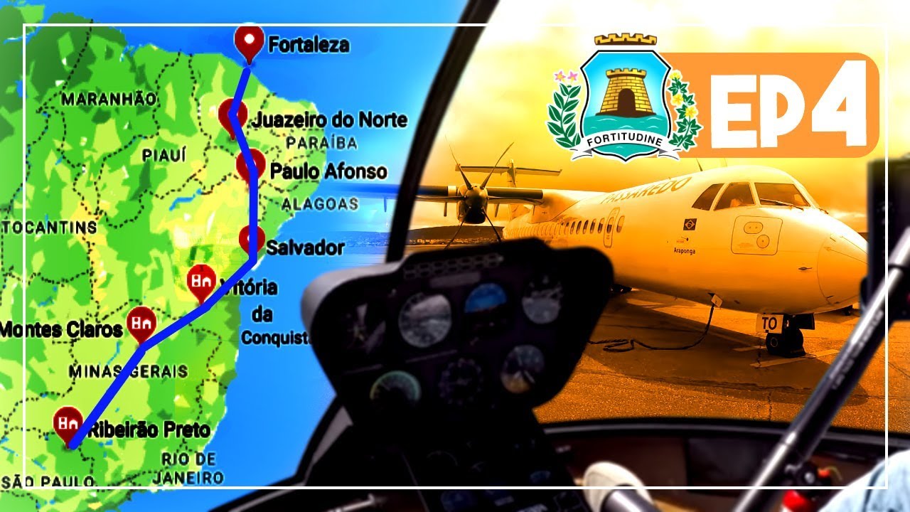 TRASLADO ESPECIAL RIBEIRÃO A FORTALEZA DE HELICÓPTERO - WEB SERIE #EP04