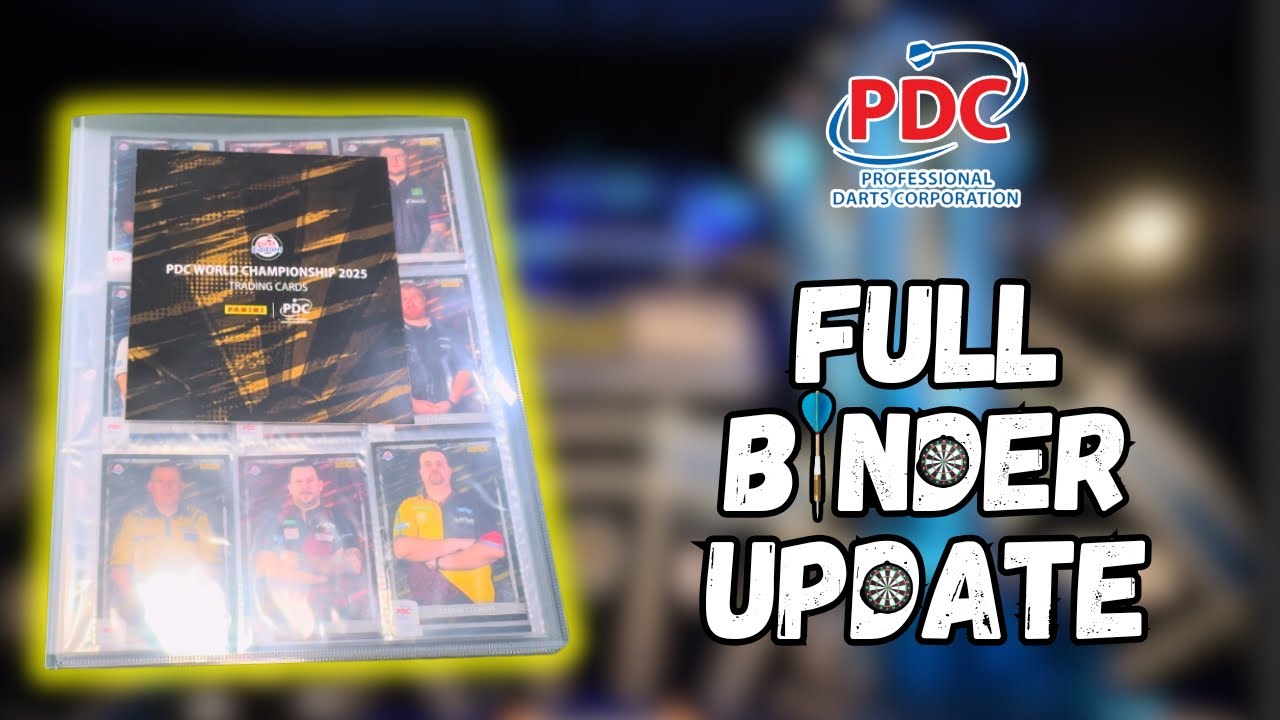 FULL BINDER UPDATE! Panini PDC World Championship 2025