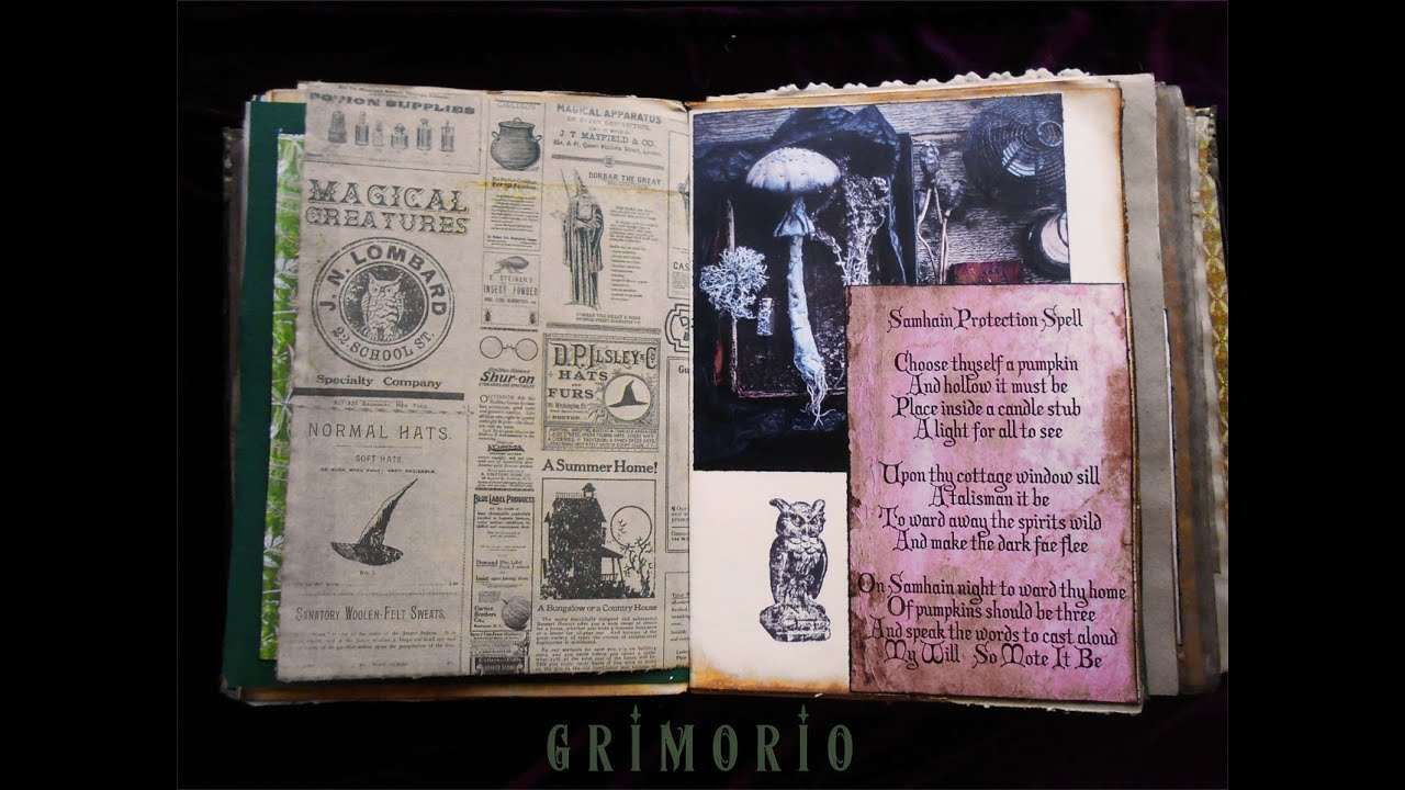 *Grimorio* - The Witch's HandBook (Art Journal)