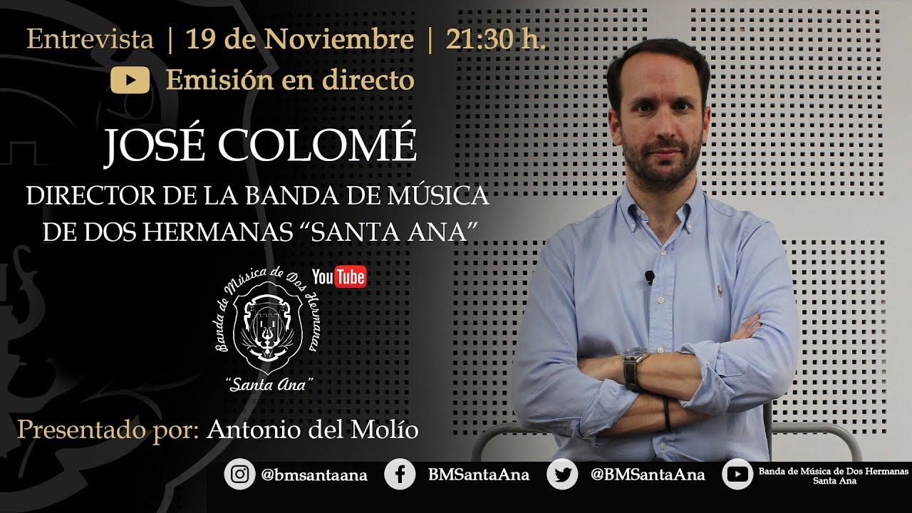 JOSÉ COLOMÉ - Director de la BM de Dos Hermanas 
