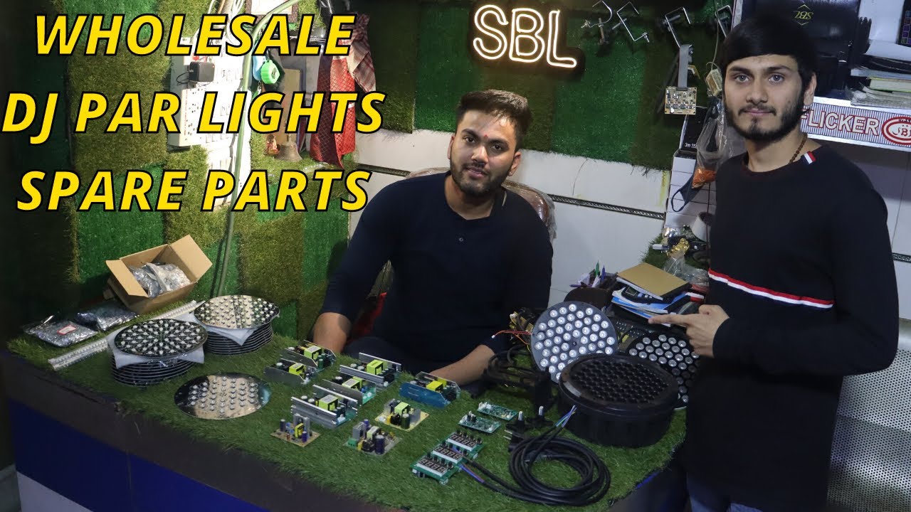 Wholesale DJ Lights 60, 54, 36 LED Big Dipper/Baisun ALL PAR Light SPARE PARTS WITH PRICE [2022]😲