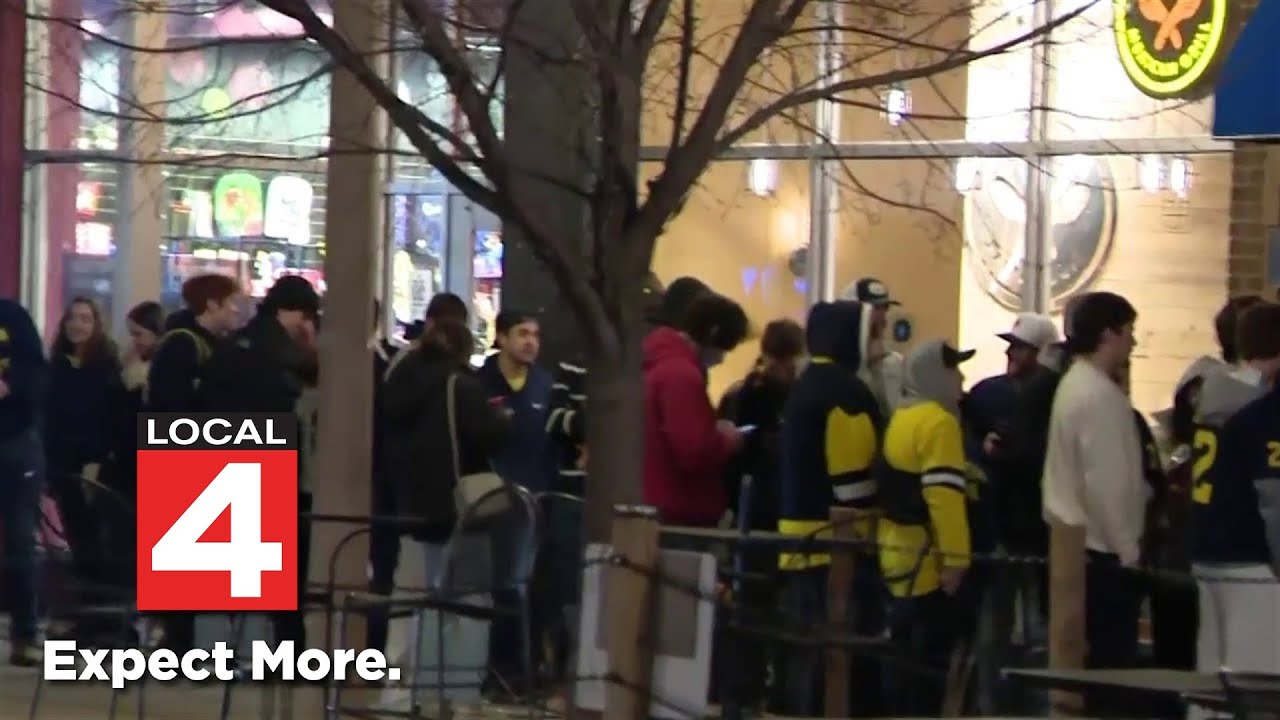 Ann Arbor packed with fans ahead of National Championship Game
