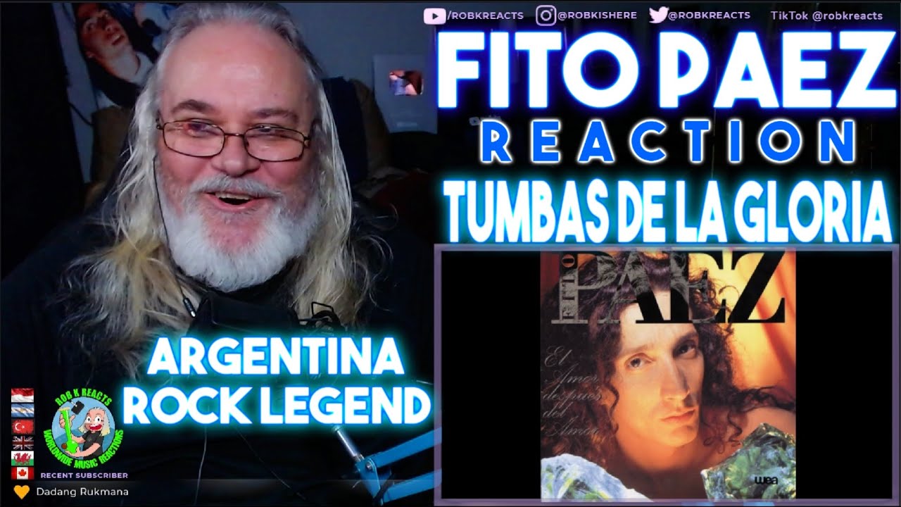 Fito Paez Reaction - Tumbas de la gloria - First Time Hearing - Requested