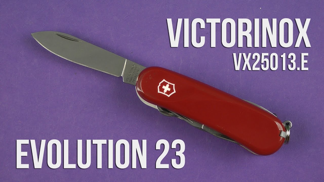 Распаковка Victorinox Evolution 23 (Vx25013.E)
