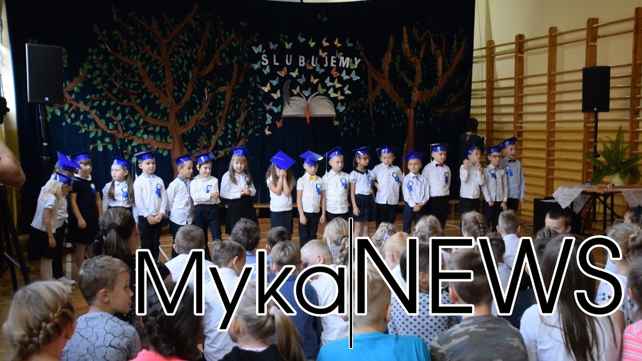MykaNEWS - Ślubowanie pierwszoklasistów w Borownie