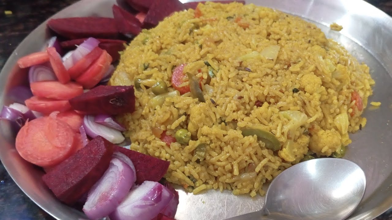 mix veg biryani recipe ✨💫 sath mein chukandar ka bhujiya
