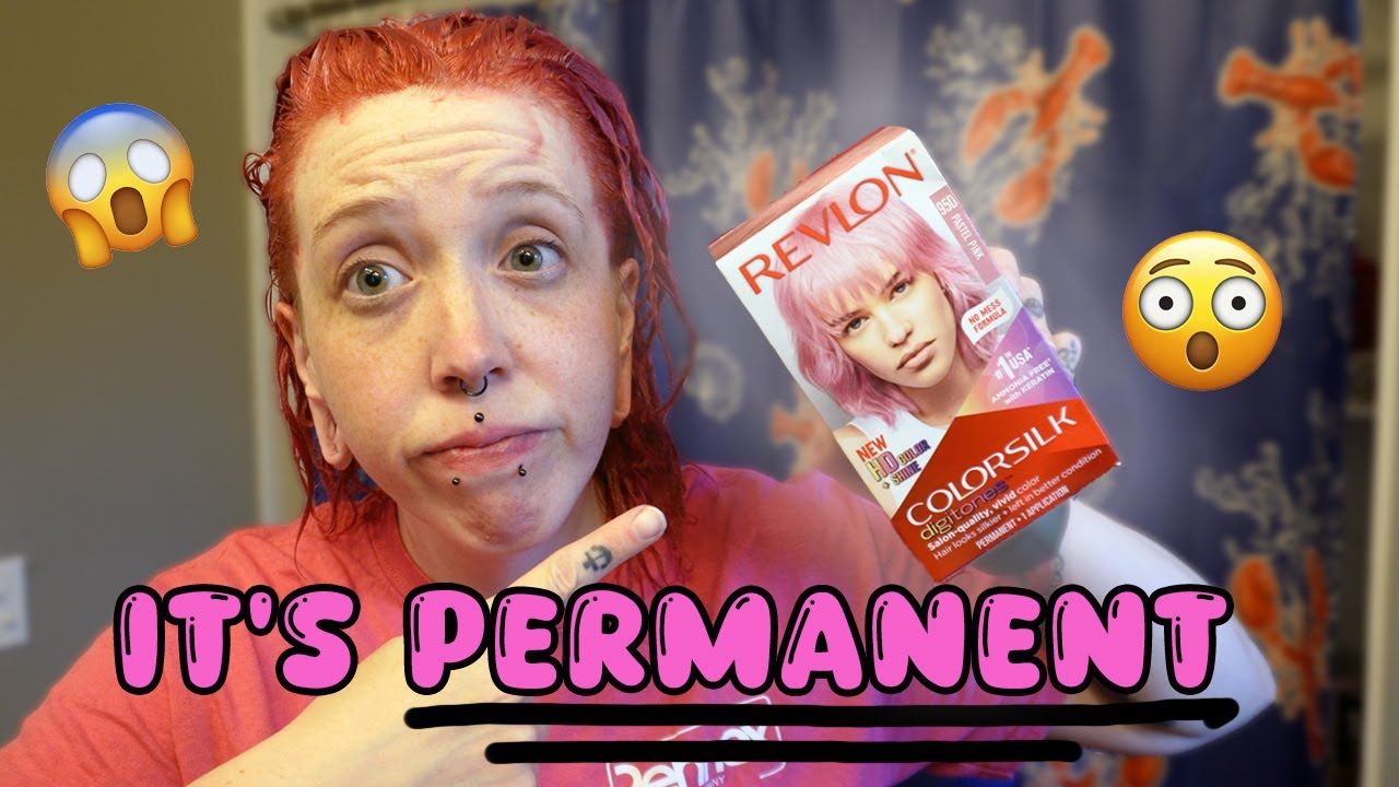 PERMANENT Pink Hair?! | Revlon Digitones