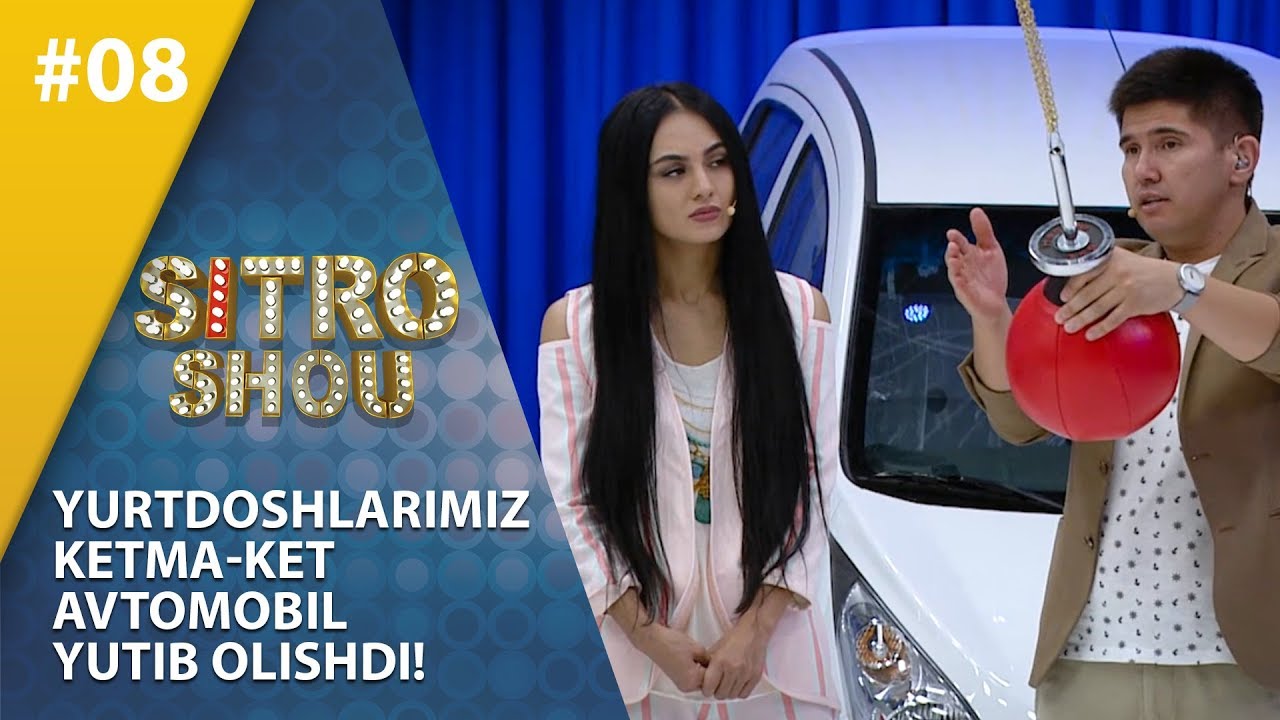 Sitro Shou 8-son  Yurtdoshlarimiz  ketma-ket  avtomobil  yutib olishdi!
