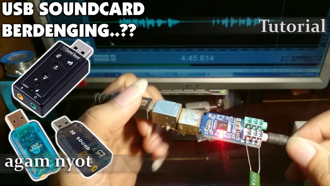 SoundCard USB Berdenging?? Coba Cara ini
