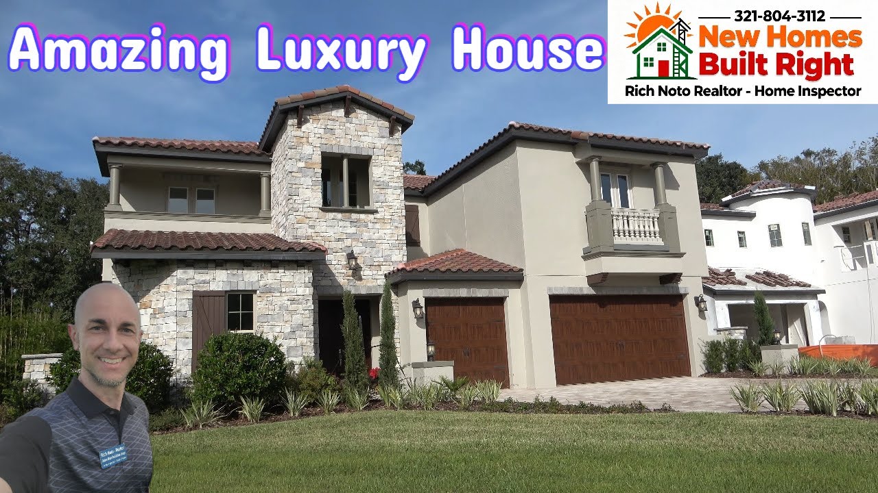 Canopy Oaks The Delray Model Tour, Richmond American Homes in Winder Garden FL